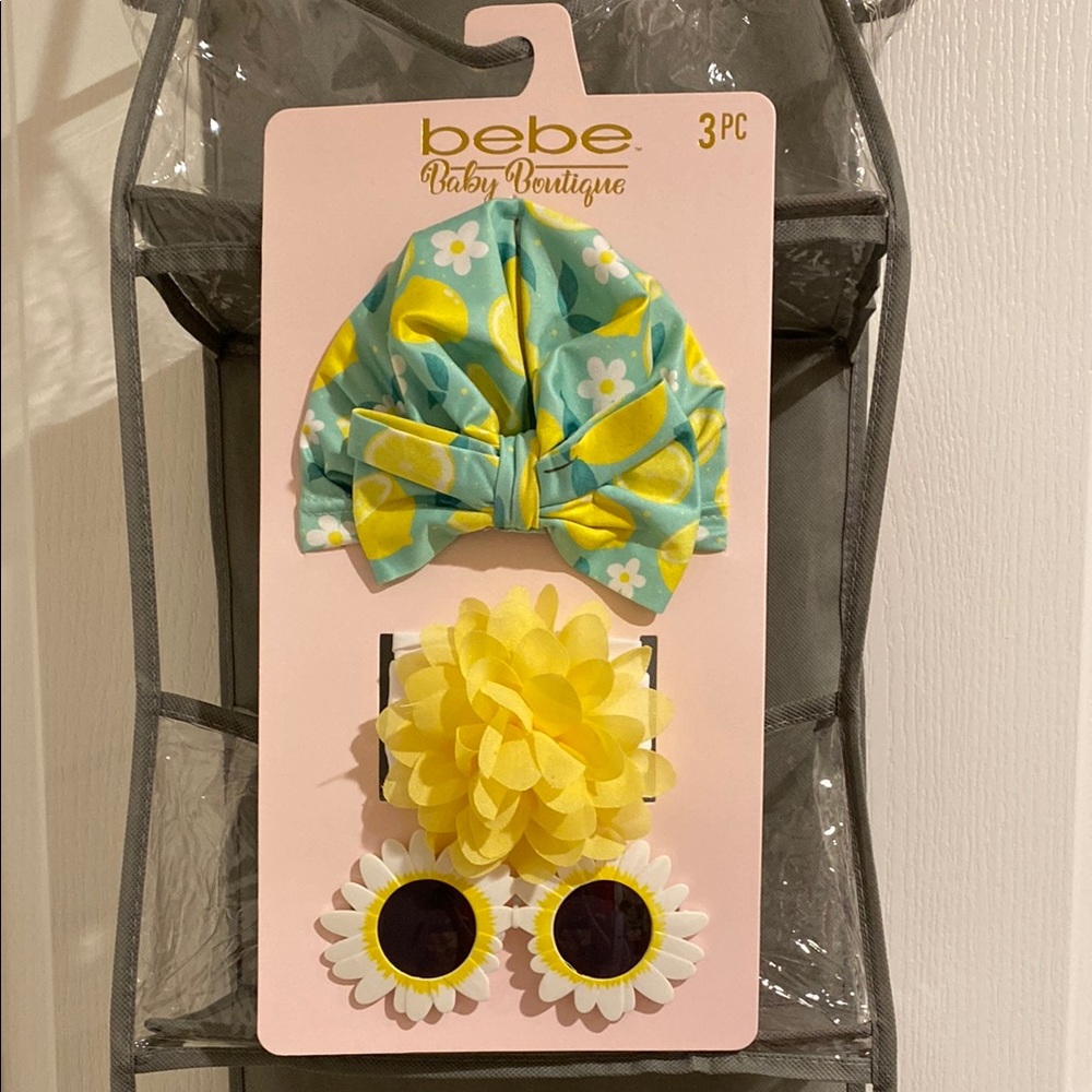 Bebe Baby Boutique Lemon & Daisy 3 Piece Set
